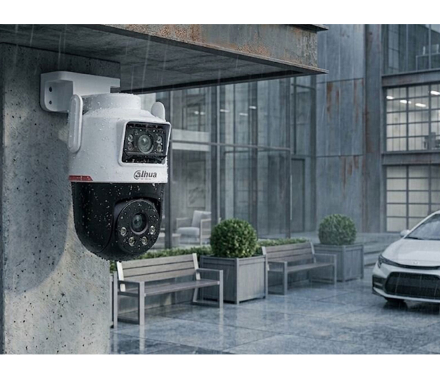 Dahua Kamera zewnętrzna obrotowa Dual 3+3MP 2K HD/2-Way talk/Dual - 1548791 - zdjęcie 4